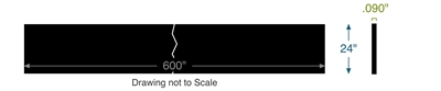 EPDM - 60 Durometer - .090