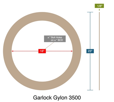 Garlock Gylon 3500 - 1/8