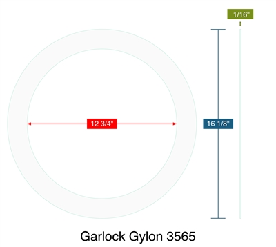 Garlock Gylon 3565 - 1/16