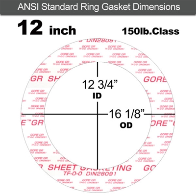 Expanded PTFE Gasket Sheets - GORE® GR Sheet Gasketing